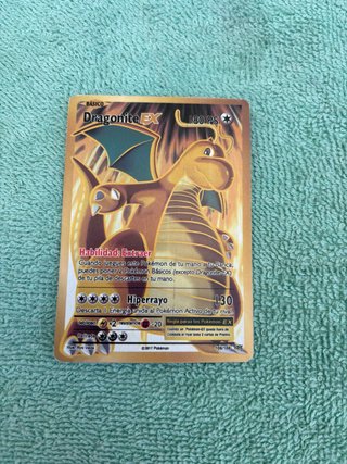 Carta Pokémon Dragonite EX PS180