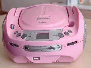 Radio CD Roadstar Rosa MP3