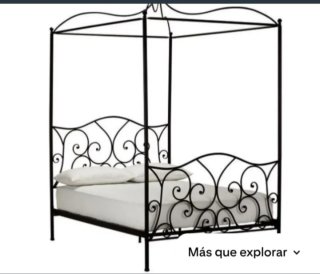Cama con colchón 140x200 cm