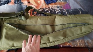 Funda para arma verde