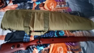 Funda para arma verde
