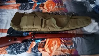 Funda para arma verde