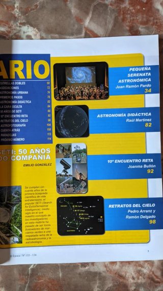 2 Revistas Astronomía