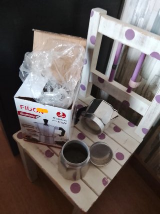 Cafetera Italiana Aluminio