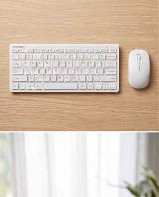 Teclado y Ratón Inalámbricos TeckNet