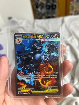 Carta Pokémon Mega Charizard X EX 125/093