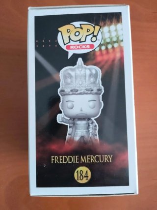Funko Pop Freddie Mercury 184 Argento