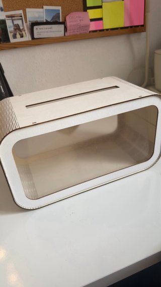 Buzón de sobres madera