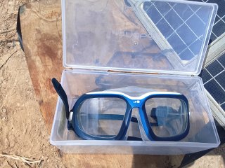 Gafas de buceo azules