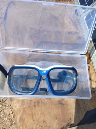 Gafas de buceo azules