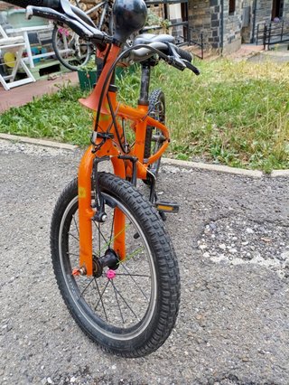 Bicicleta infantil Frog 43. Solo 1 año de uso