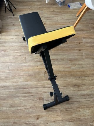 Banco de pesas plegable entrenamiento
