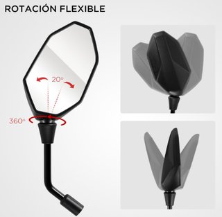 Espejos Retrovisores Moto Universales
