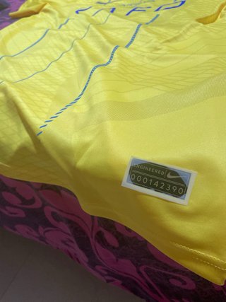 Camiseta Al-Nassr Nike Amarilla
