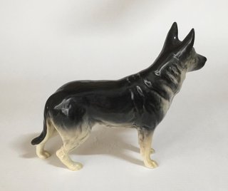 Figura Pastor Alemán Beswick England Vintage