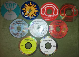Top 2002, Ahora 98, Festival Sessions. 1€/unidad.