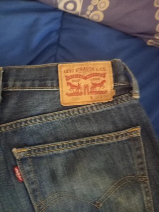 Pantalón corto vaquero Levi's azul