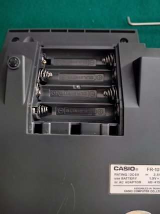 Calculadora Casio FR-107 Impresora