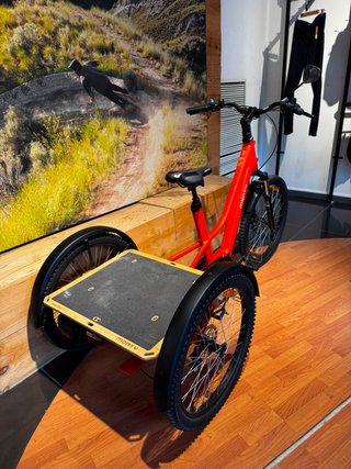 Triciclo Eléctrico Carga Monty Rocket XC