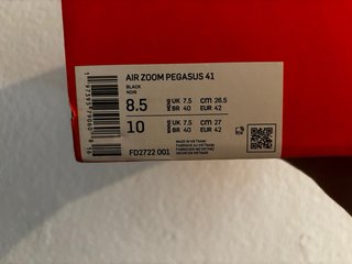 Zapatillas Nike Pegasus 41 Talla 42