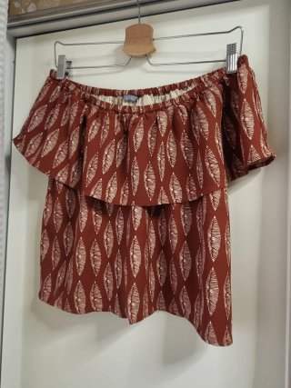 Conjunto top y pantalón, L