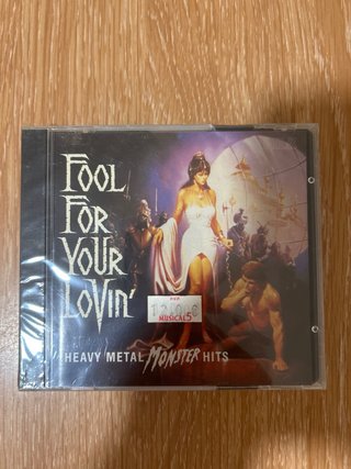 Lote 4 CDs Heavy Metal Compilatorios
