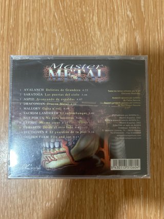 Lote 4 CDs Heavy Metal Compilatorios