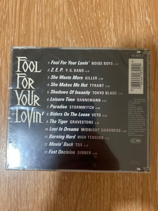 Lote 4 CDs Heavy Metal Compilatorios
