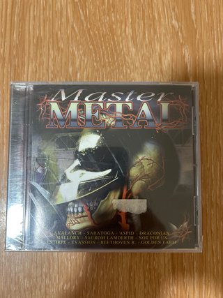 Lote 4 CDs Heavy Metal Compilatorios