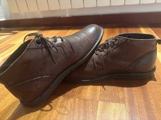 Botas Kickers Piel Marrón Talla 43