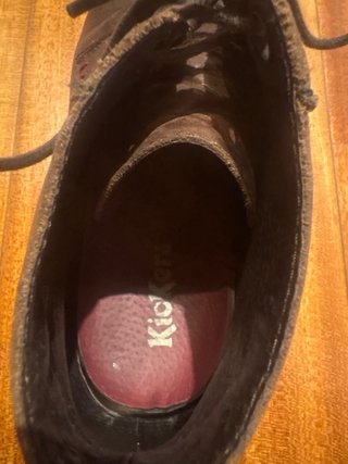 Botas Kickers Piel Marrón Talla 43