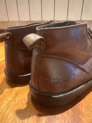 Botas Kickers Piel Marrón Talla 43