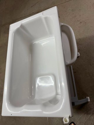 Bañera Bebé Brevi con Cambiador
