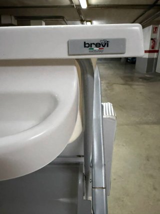 Bañera Bebé Brevi con Cambiador
