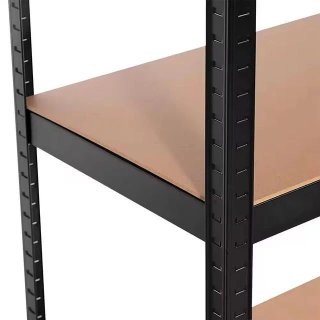 Estantería Metálica Negra 875kg Nueva