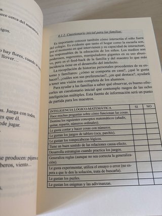 Inteligencias múltiples en Educación Infantil