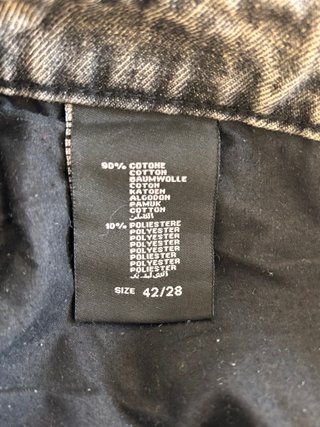 Jorts / jeans estivi grigi Unico taglia M