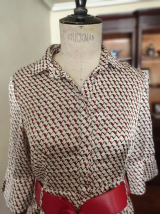 Vestido Roberto Verino estampado