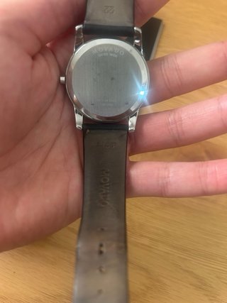 Reloj Movado Museum Classic 40mm Negro/Plata