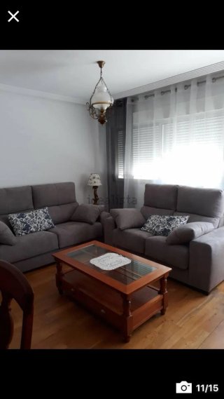Mesa de centro madera y cristal