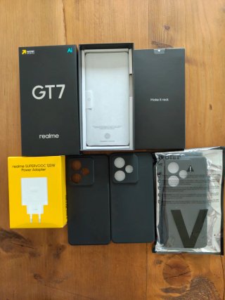 REALME GT 7 512GB NUEVO SOLO ABIERTO + CARGADOR