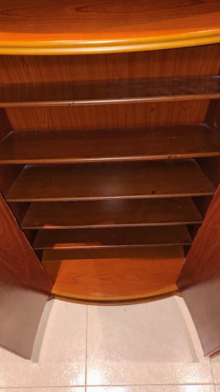 Zapatero de madera