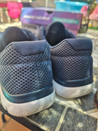 Zapatillas Skechers Mujer Talla 40 Azul