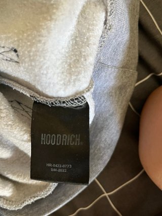 Sudadera Hoodrich Gris Talla XS