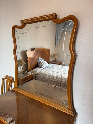 Conjunto Muebles Dormitorio Vintage Madera