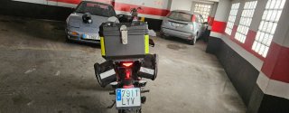 Zontes ZT U1 125 Naranja y Negra