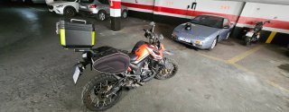 Zontes ZT U1 125 Naranja y Negra