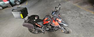 Zontes ZT U1 125 Naranja y Negra