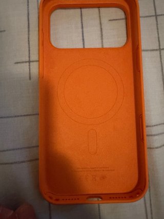 Funda iPhone 17 Pro Max Naranja Apple