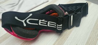 Gafas de esquí rosas Cébé niña